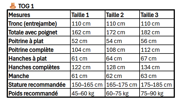 Gigoteuse Tog 1 | - MAÏA